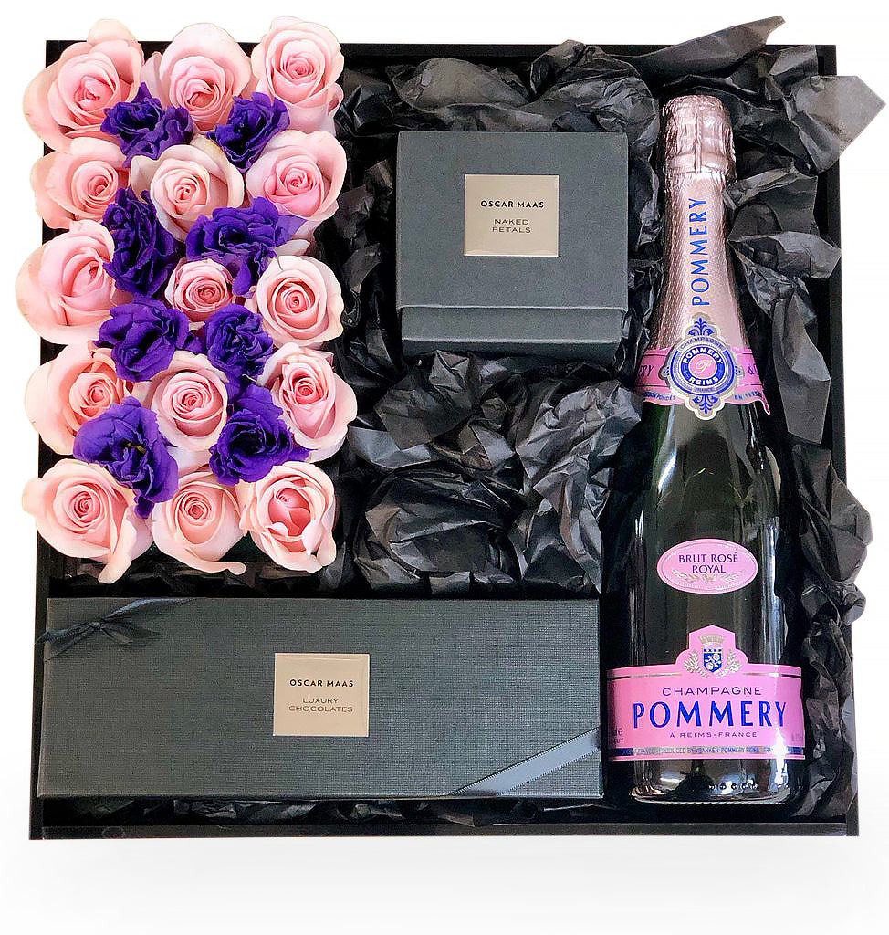 Pommery Champagne & Chocolate gift box